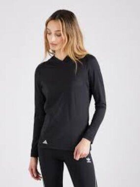 Adidas Climalite Stretchy Light Black Quick Dry Hoodie
